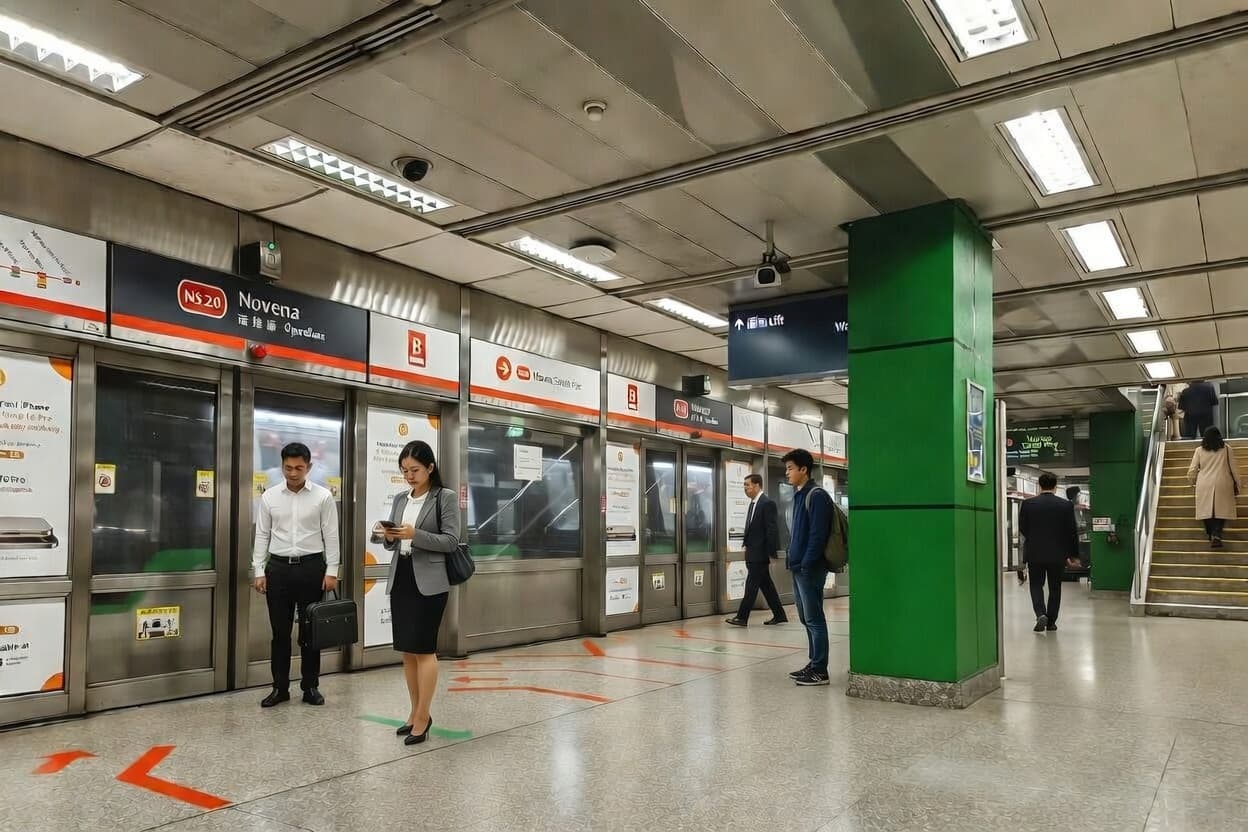The Serra Residences next to Novena MRT Station